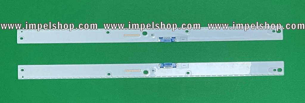 Led backlight strip for tv SAMSUNG 43"   set (RIGHT + LEFT)  (PRICE FOR 2pcs)   48LED EDGE  V6ER_430SMA_LED48_R2 & V6ER_430SMB_LED48_R2 , BN96-39678A & BN96-39679A / BN96-39676A & BN96-396797 , 465MM