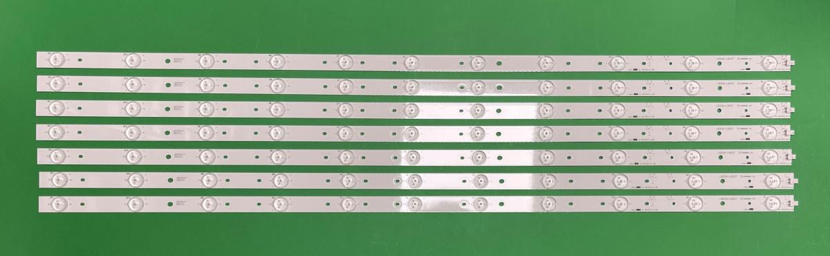 Led backlight strip for tv PHILIPS 42" set 7pcs X CL-42-D711-L-V5 / CL-42-D711-L-V5 , 848MM , 3V