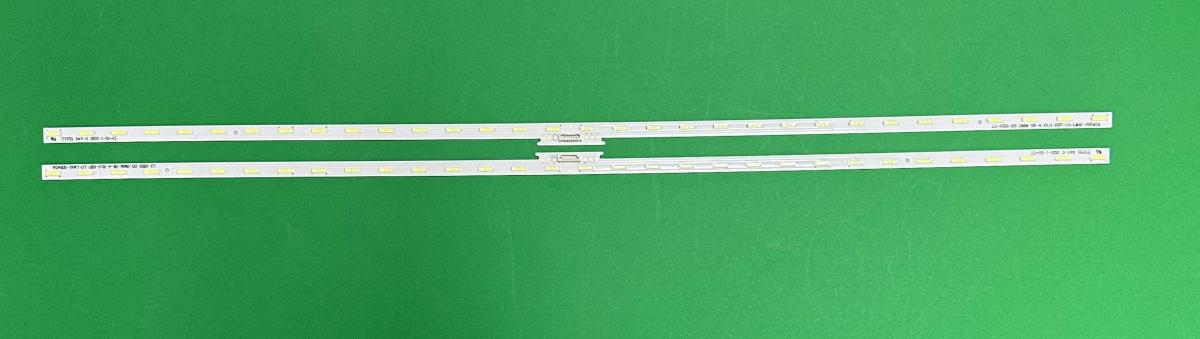 Led backlight strip for tv SONY 43"  set 2pcs x L3_HRH_D3_BMM_S8_4_R1.0_RB7_1.0_LM41-00545A , 32LED , 6V ,