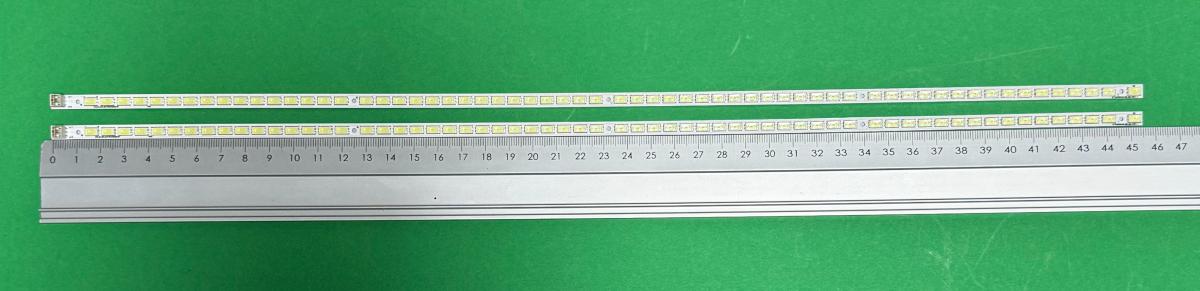 Led backlight strip for tv SONY 40"  setS 2pcs X STS400A42-62LED-rev.1 LJ64-02825A LJ64-02826A , 62LED , 456MM , 3V ,