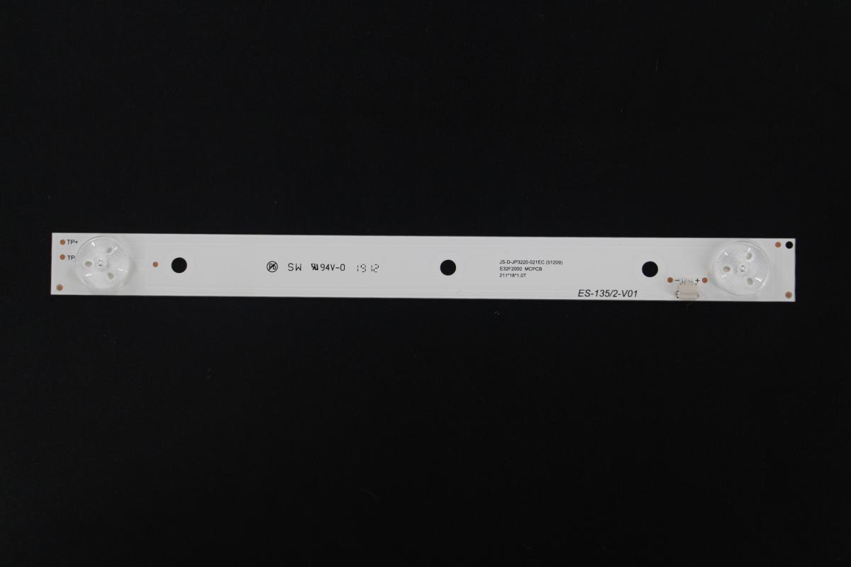 Led backlight strip for tv SAST32" set 4pcs ,  2pcs X 2LED?JS-D-JP3220-021EC(51209) & 2pcs X 4LED?JS-D-JP3220-041EC(51209)