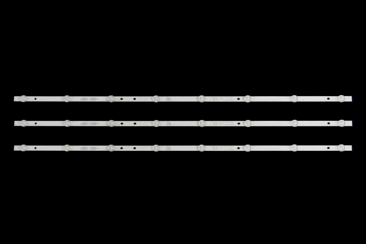 Led backlight strip for tv  JVC 40" set 3pcs x KJ395D08-ZC22AG-03