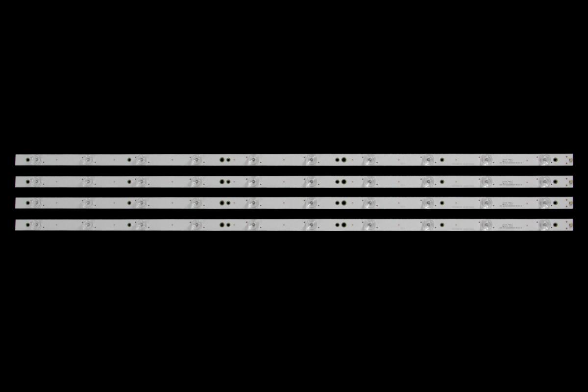 Led backlight strip for tv  HAIER 43" set 4pcs x CRH-B433535041052S-REV1.2B